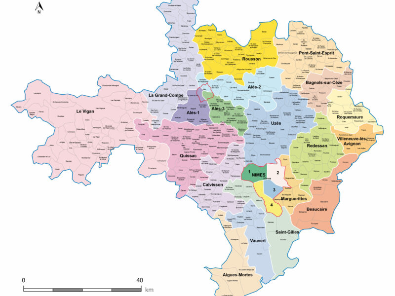Carte interactive des Associations du Gard